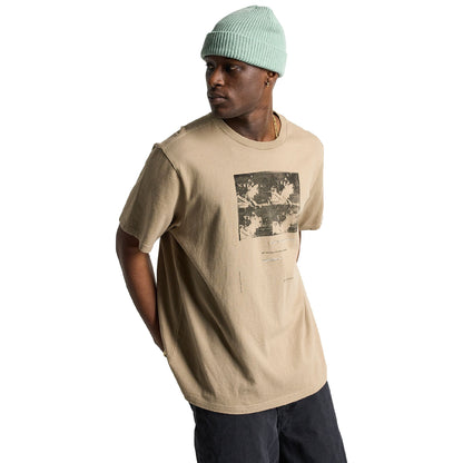 Burton Get Hectic Short Sleeve T-Shirt Summit Taupe - Burton SS Shirts