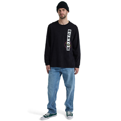 Burton Nuclear Air Long Sleeve T-Shirt True Black - Burton LS Shirts