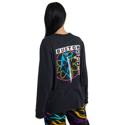 Burton Nuclear Air Long Sleeve T-Shirt True Black - Burton LS Shirts