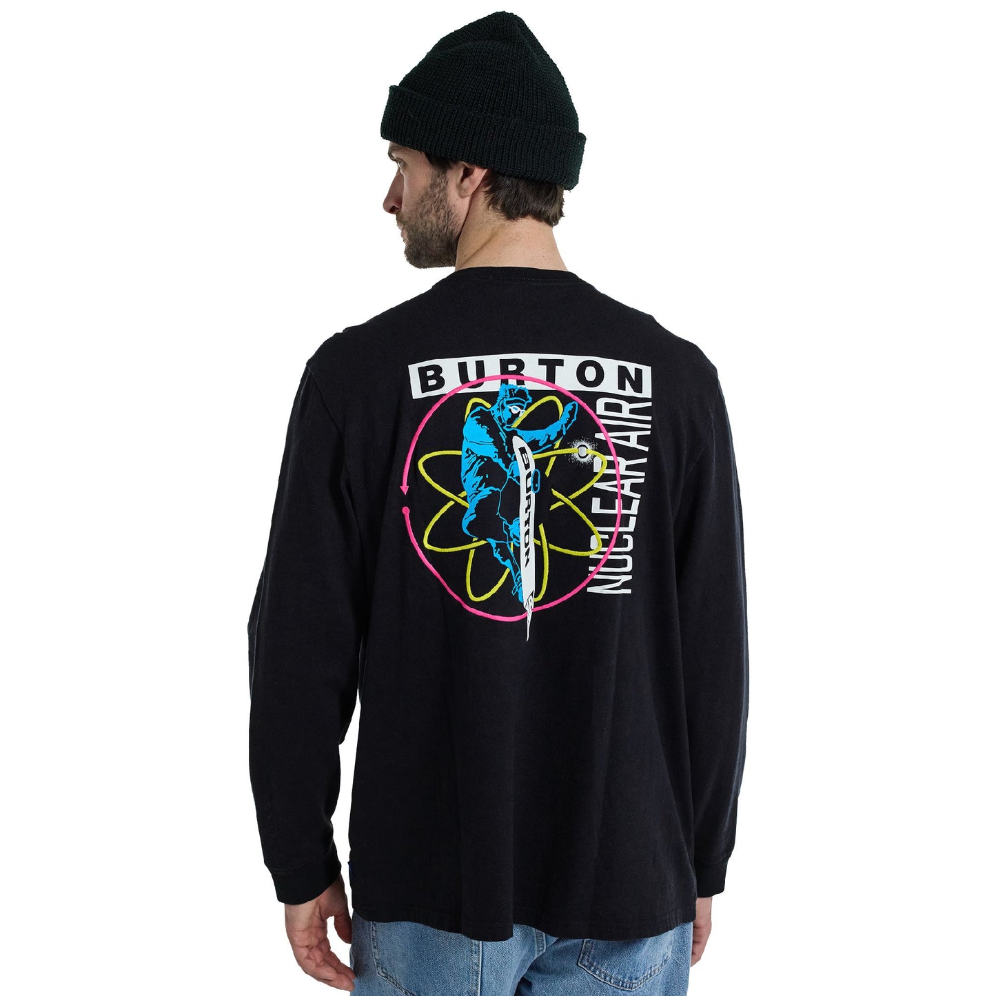 Burton Nuclear Air Long Sleeve T-Shirt True Black - Burton LS Shirts