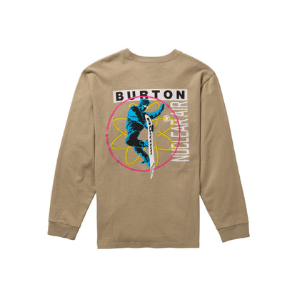 Burton Nuclear Air Long Sleeve T-Shirt Summit Taupe - Burton LS Shirts