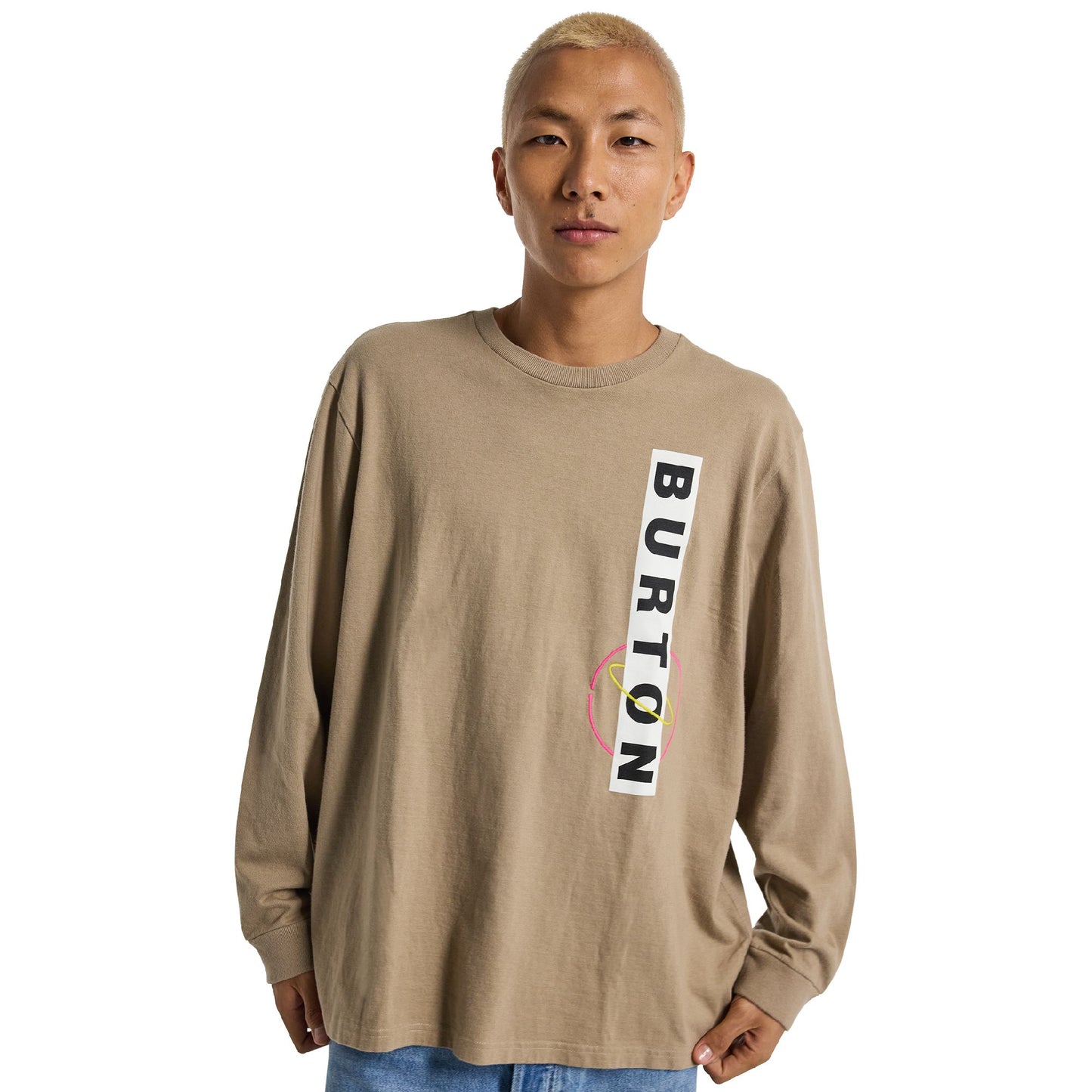 Burton Nuclear Air Long Sleeve T-Shirt Summit Taupe - Burton LS Shirts