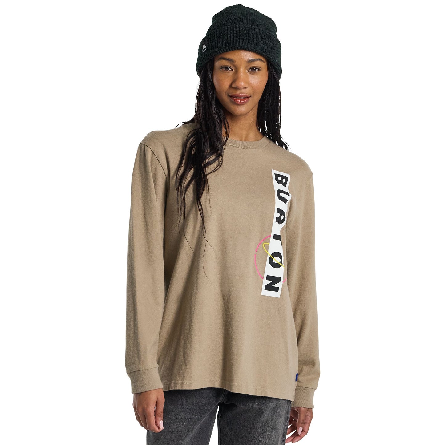 Burton Nuclear Air Long Sleeve T-Shirt Summit Taupe - Burton LS Shirts