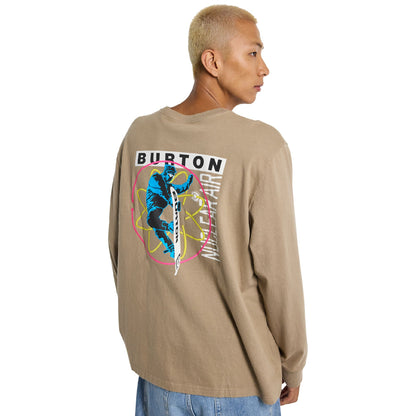 Burton Nuclear Air Long Sleeve T-Shirt Summit Taupe - Burton LS Shirts