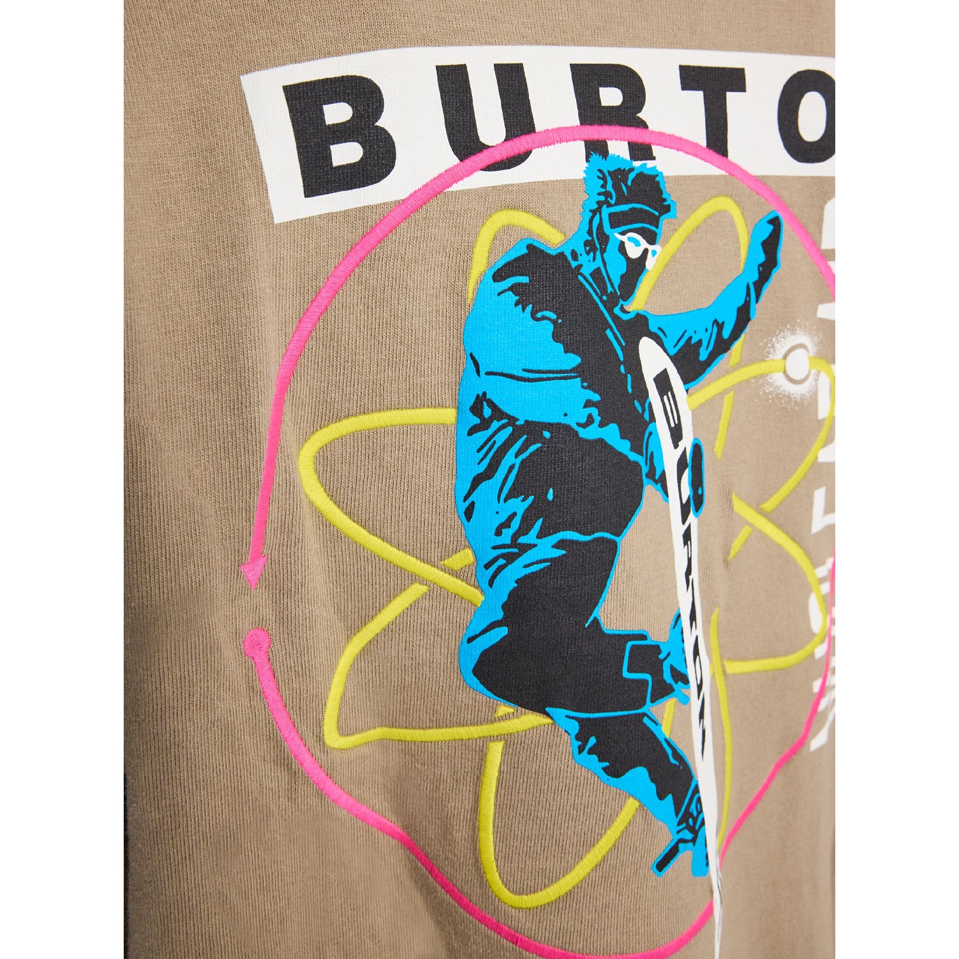 Burton Nuclear Air Long Sleeve T-Shirt Summit Taupe - Burton LS Shirts