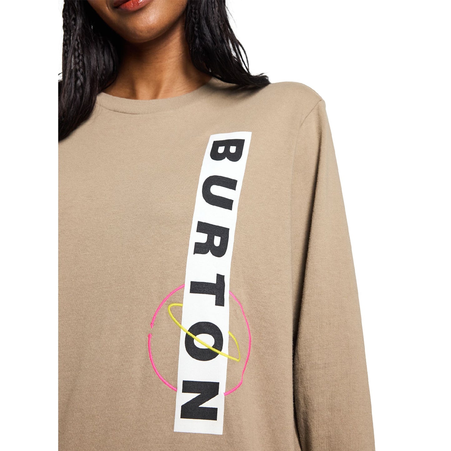 Burton Nuclear Air Long Sleeve T-Shirt Summit Taupe - Burton LS Shirts