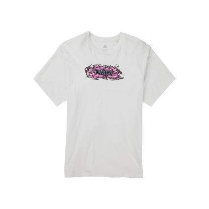 Burton Blossom Short Sleeve T-Shirt Stout White - Burton SS Shirts