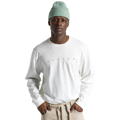 Burton Yeasayer Long Sleeve T-Shirt Stout White - Burton LS Shirts