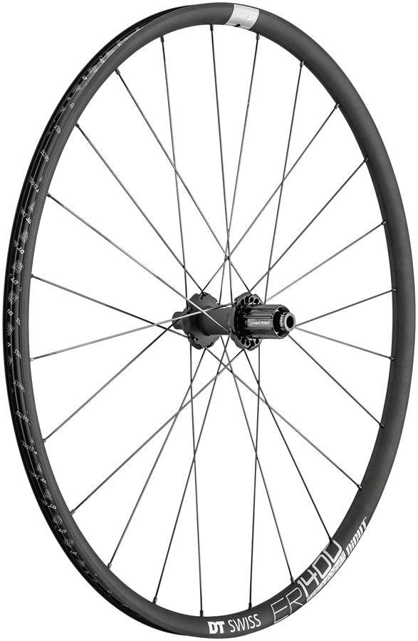 DT Swiss ER 1400 DiCut Rear Wheel - 700 12 x 142mm Center-Lock HGR11 Black - DT Swiss Rear Wheel