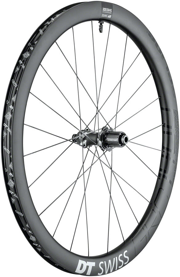 DT Swiss GRC 1400 Rear Wheel - 700 12 x 142mm Center-Lock HG 11/XDR Ratchet 36 SL BLK - DT Swiss Rear Wheel