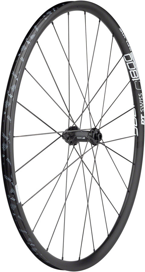 DT Swiss C 1800 Spline Front Wheel - 700 12 x 100mm Center-Lock Black - DT Swiss Front Wheel