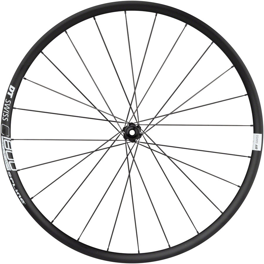 DT Swiss C 1800 Spline Front Wheel - 700 12 x 100mm Center-Lock Black - DT Swiss Front Wheel