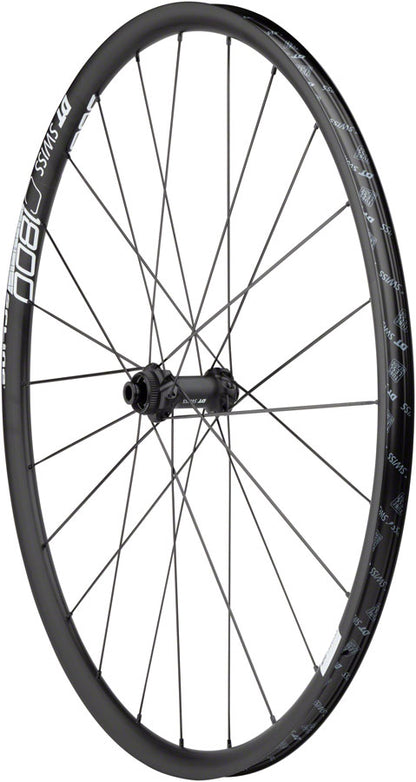 DT Swiss C 1800 Spline Front Wheel - 700 12 x 100mm Center-Lock Black - DT Swiss Front Wheel