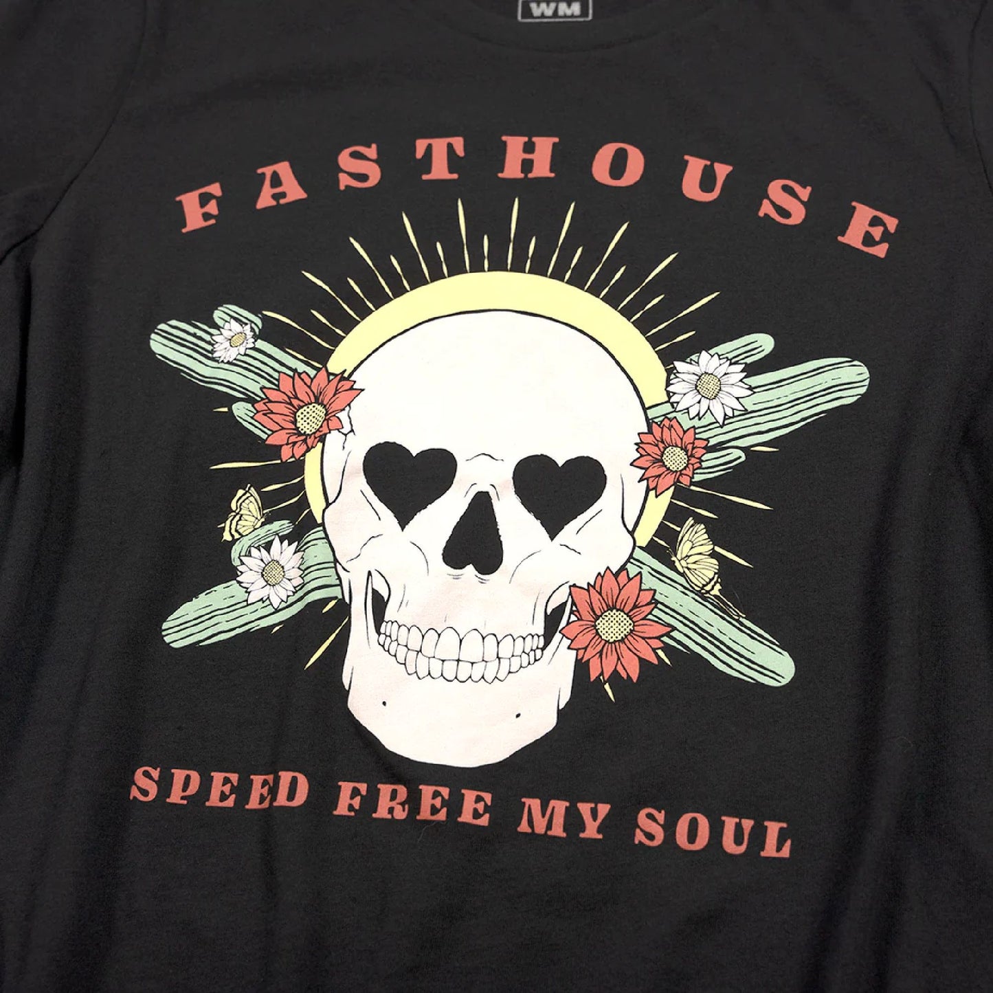 Fasthouse Women's Spirited SS Tee Black SS Shirts