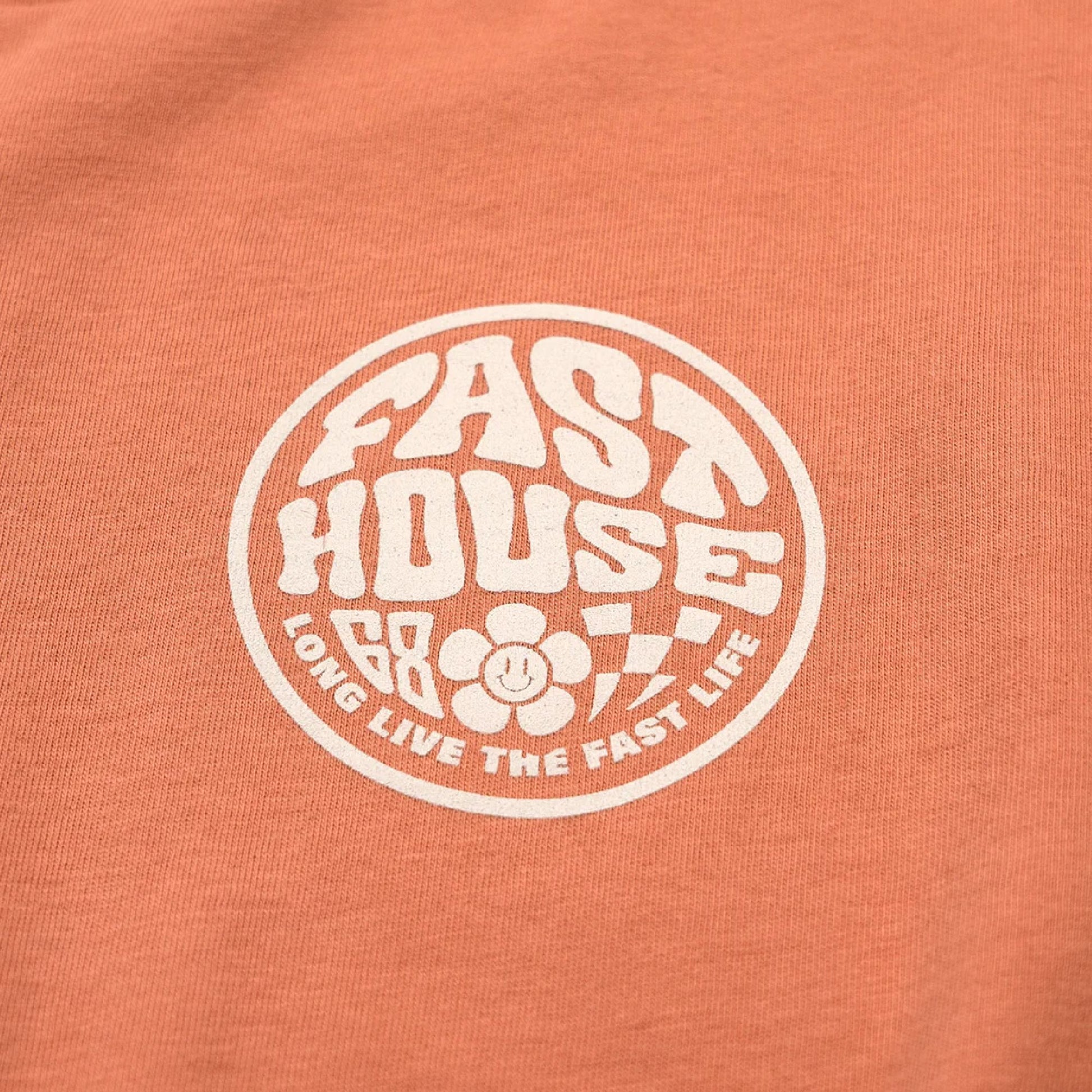 Fasthouse Women's Waxy LS Tee Terracotta LS Shirts