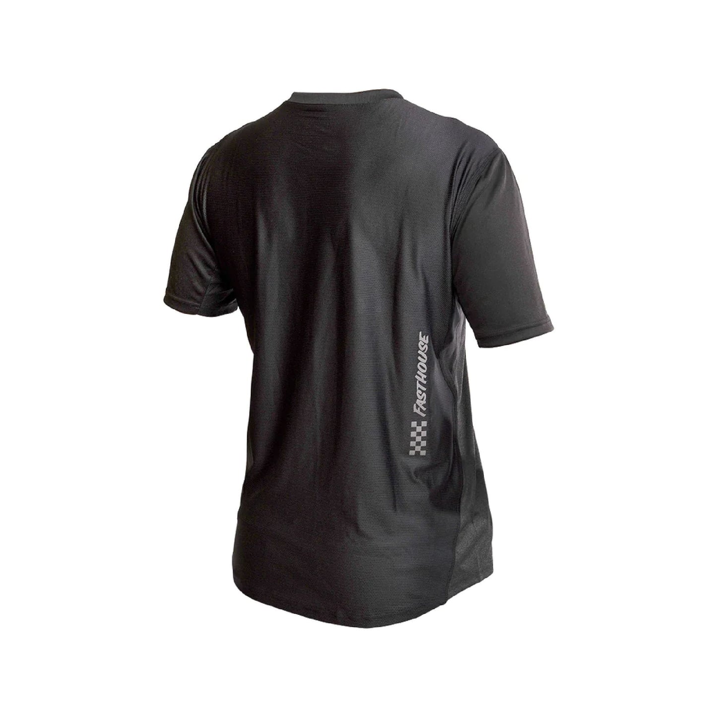 Fasthouse Youth Alloy Mesa SS Jersey Heather Charcoal Black - Fasthouse Bike Jerseys