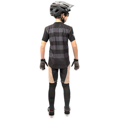 Fasthouse Youth Ronin Alloy SS Jersey Black - Fasthouse Bike Jerseys