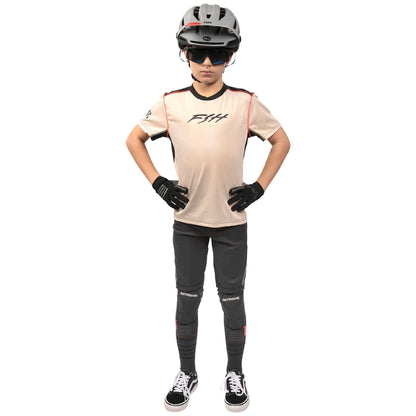 Fasthouse Youth Ronin Alloy SS Jersey Cream - Fasthouse Bike Jerseys