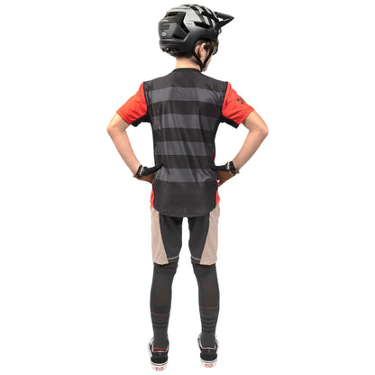 Fasthouse Youth Ronin Alloy SS Jersey Red - Fasthouse Bike Jerseys