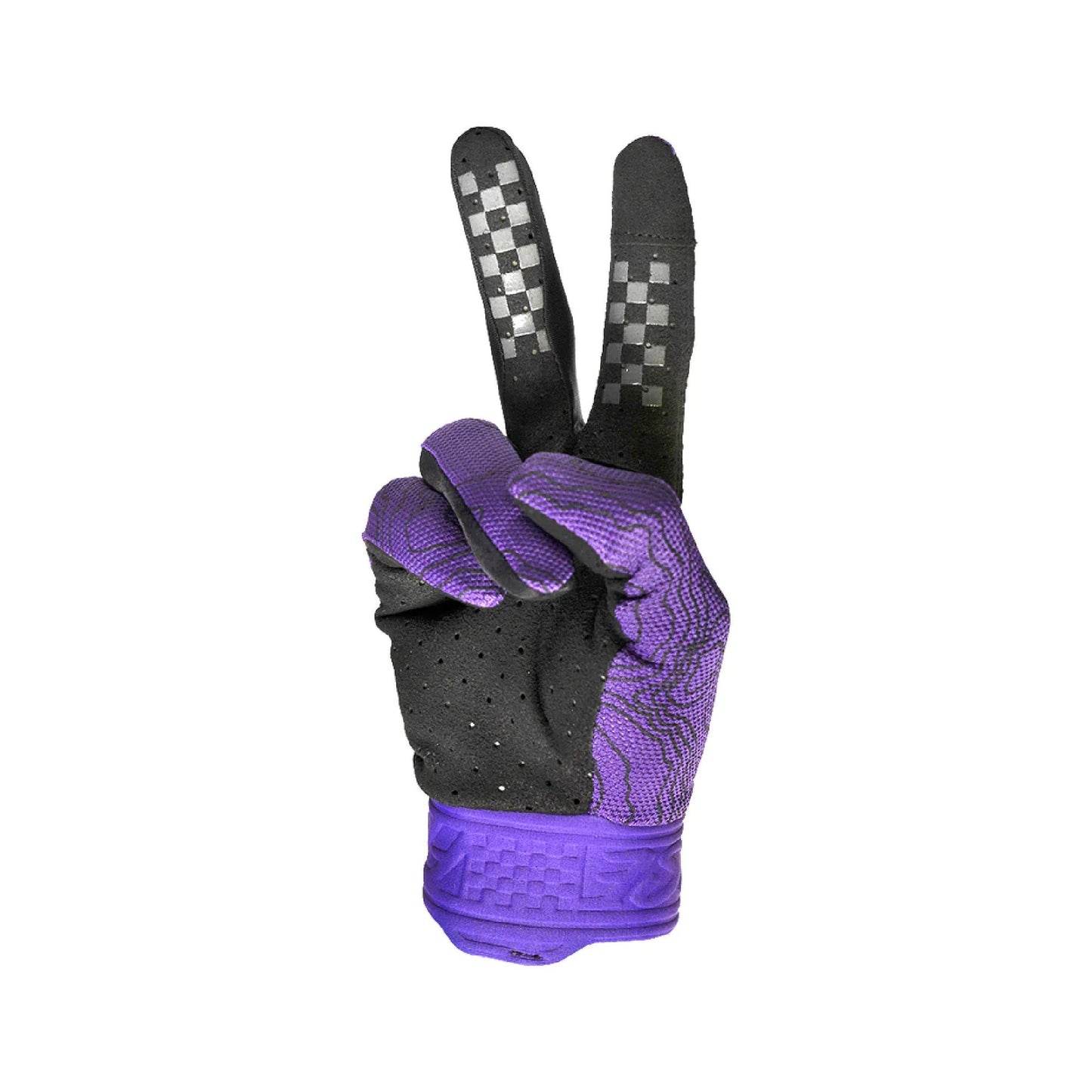 Fasthouse Youth Blitz Swift Glove Purple Bike Gloves