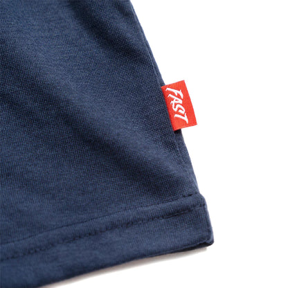Fasthouse Youth Evoke SS Tech Tee Midnight Navy - Fasthouse SS Shirts
