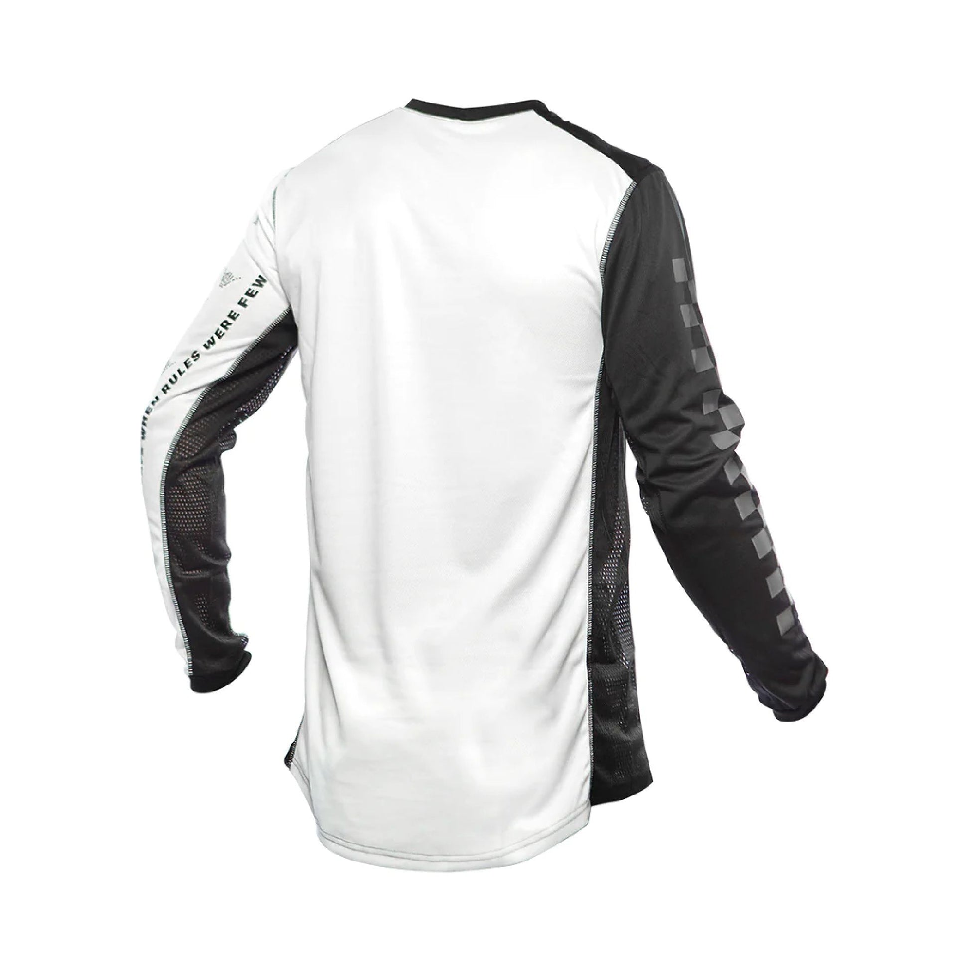 Fasthouse Youth Grindhouse Haven Jersey White Black - Fasthouse Bike Jerseys