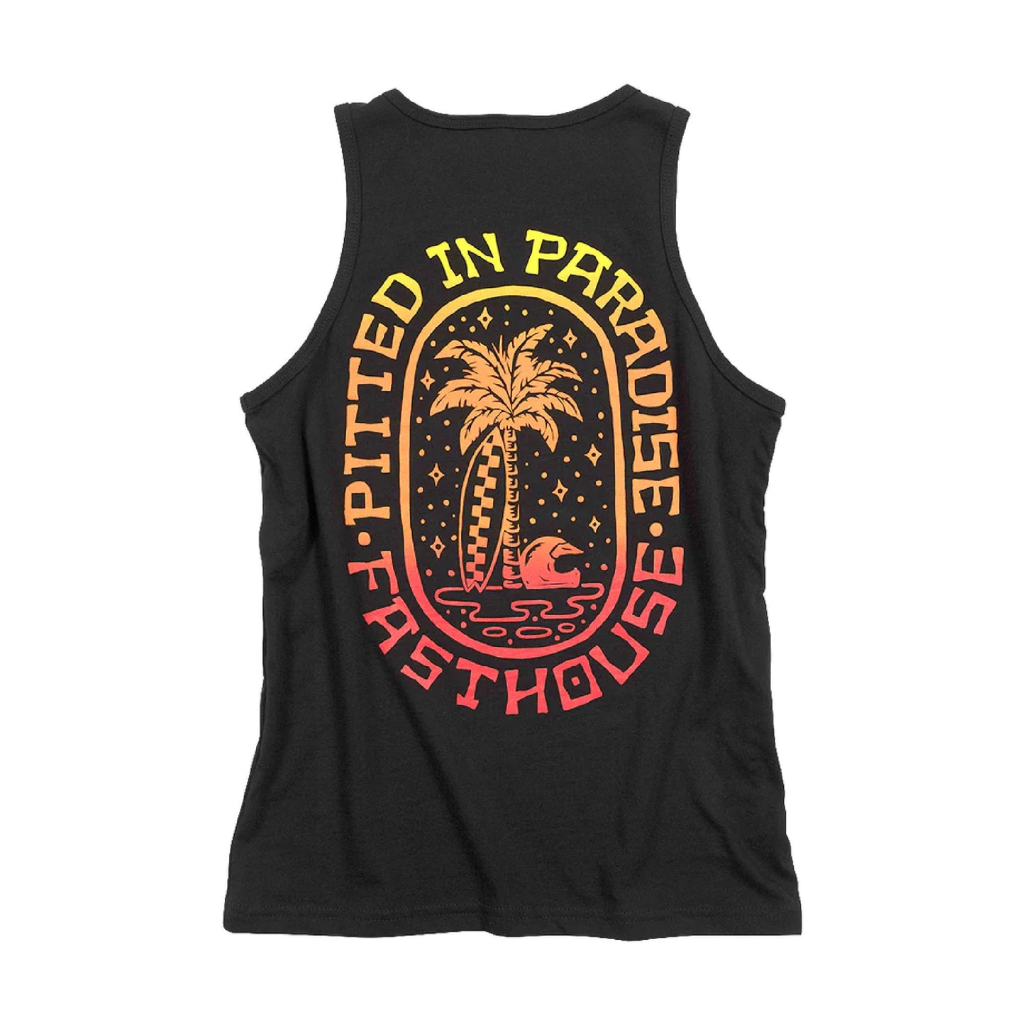 Fasthouse Youth Palm Tank Black Tank Top