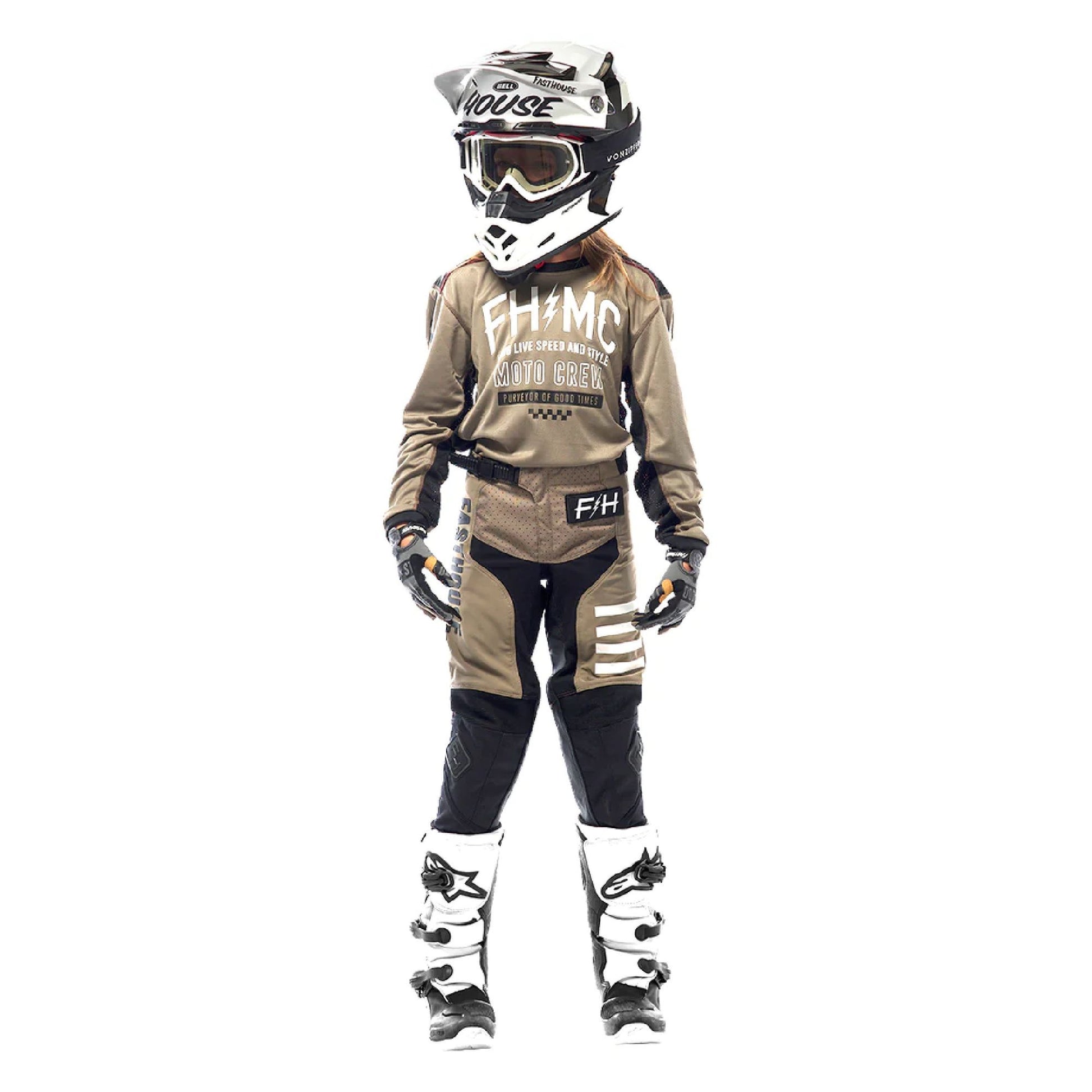 Fasthouse Youth Speed Style Pants Moss/Black Bike Pants
