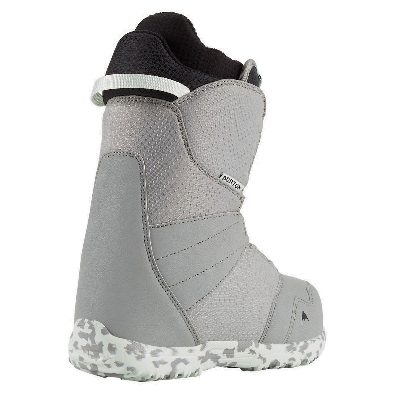Kids' Burton Zipline BOA Snowboard Boots Gray/Neo-Mint Snowboard Boots