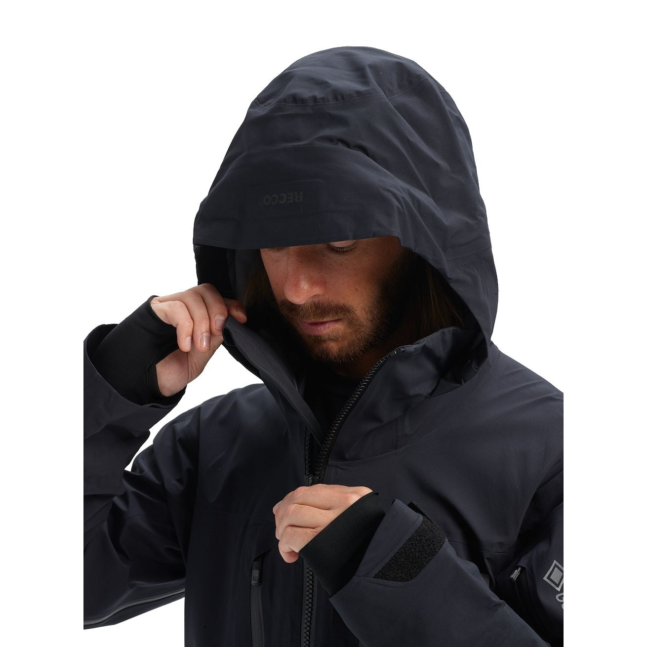 Men's Burton [ak] Hover GORE-TEX 3L Stretch Jacket True Black Snow Jackets