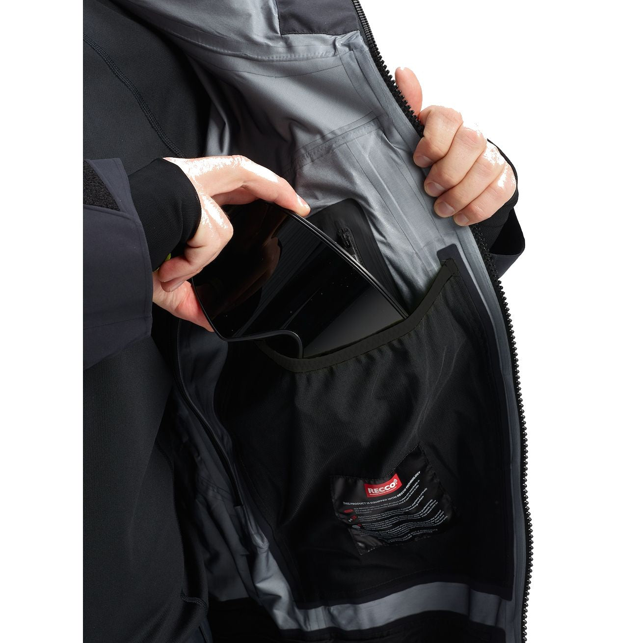 Men's Burton [ak] Hover GORE-TEX PRO 3L Jacket True Black Snow Jackets