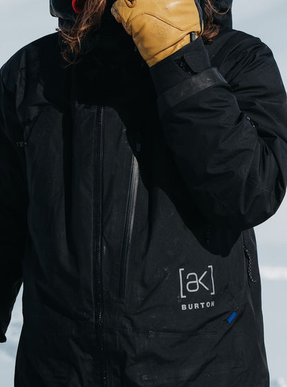 Men's Burton [ak] Tusk GORE-TEX PRO 3L Jacket True Black - Burton Snow Jackets