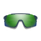 Smith Attack MAG MTB Sunglasses Matte Stone / ChromaPop Green Mirror Sunglasses