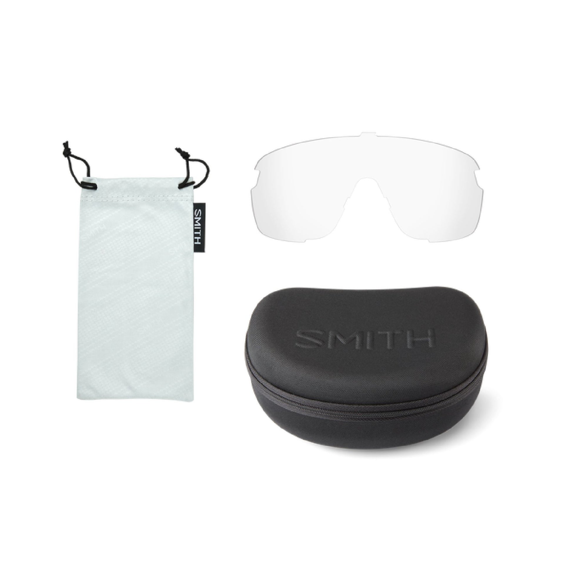 Smith Bobcat Sunglasses Matte Black Marble ChromaPop Violet Mirror Lens Sunglasses
