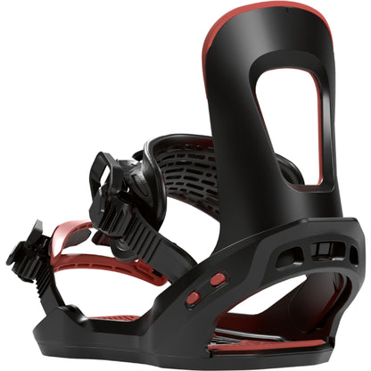 Bataleon Women's Spirit Snowboard Bindings Red Black Medium - Bataleon Snowboard Bindings