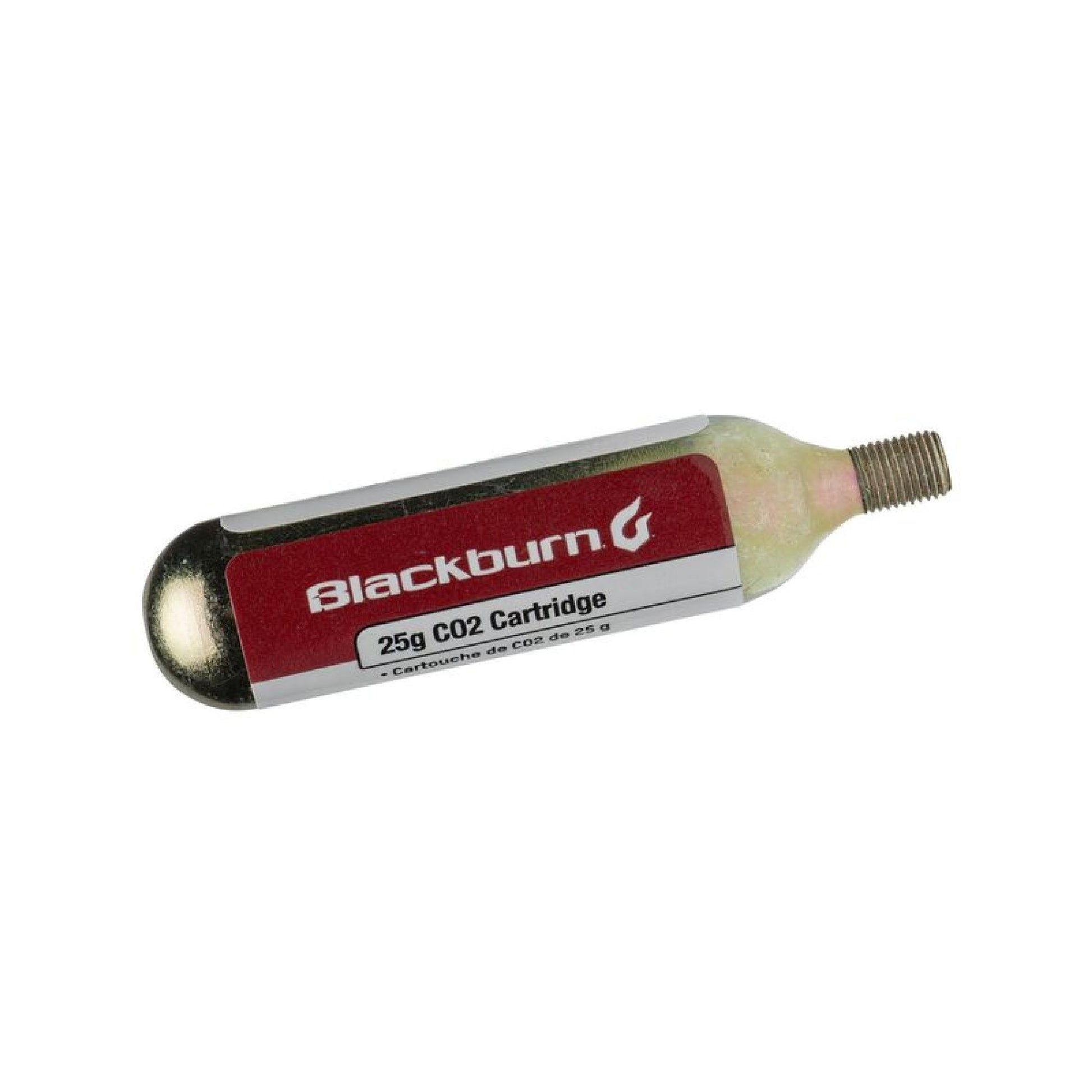 Blackburn 25g CO2 3-Pack Threaded Cartridges Metallic Silver Zor Repair Kits