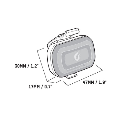 Blackburn Click USB Front Light Black OS - Blackburn Lights