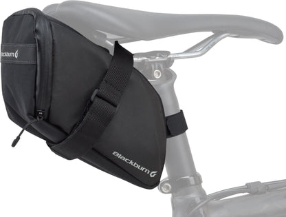 Blackburn Grid Large Seat Bag Black Reflective OS - Blackburn Panniers & Racks