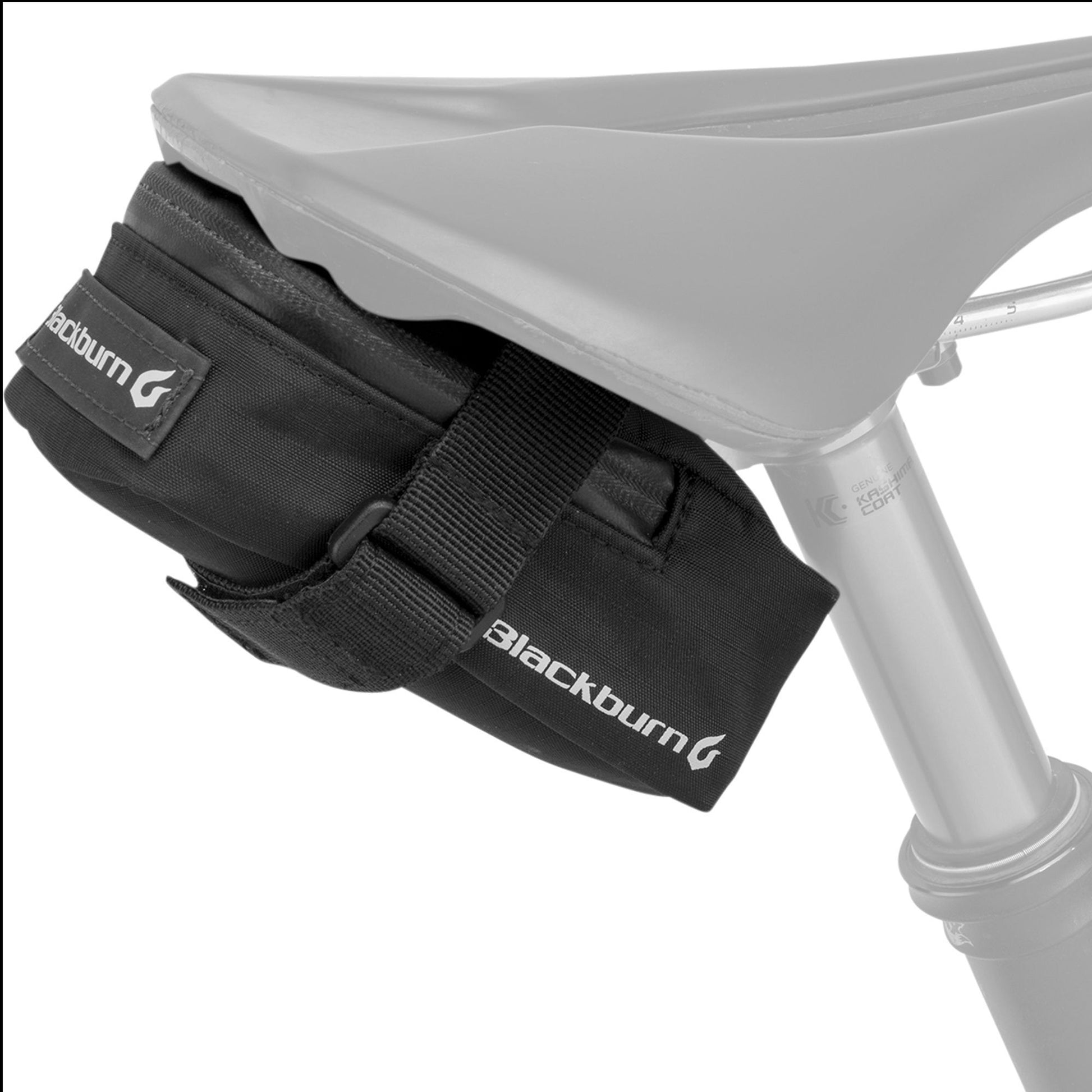 Blackburn Grid MTB Seat Bag Black Reflective OS - Blackburn Panniers & Racks