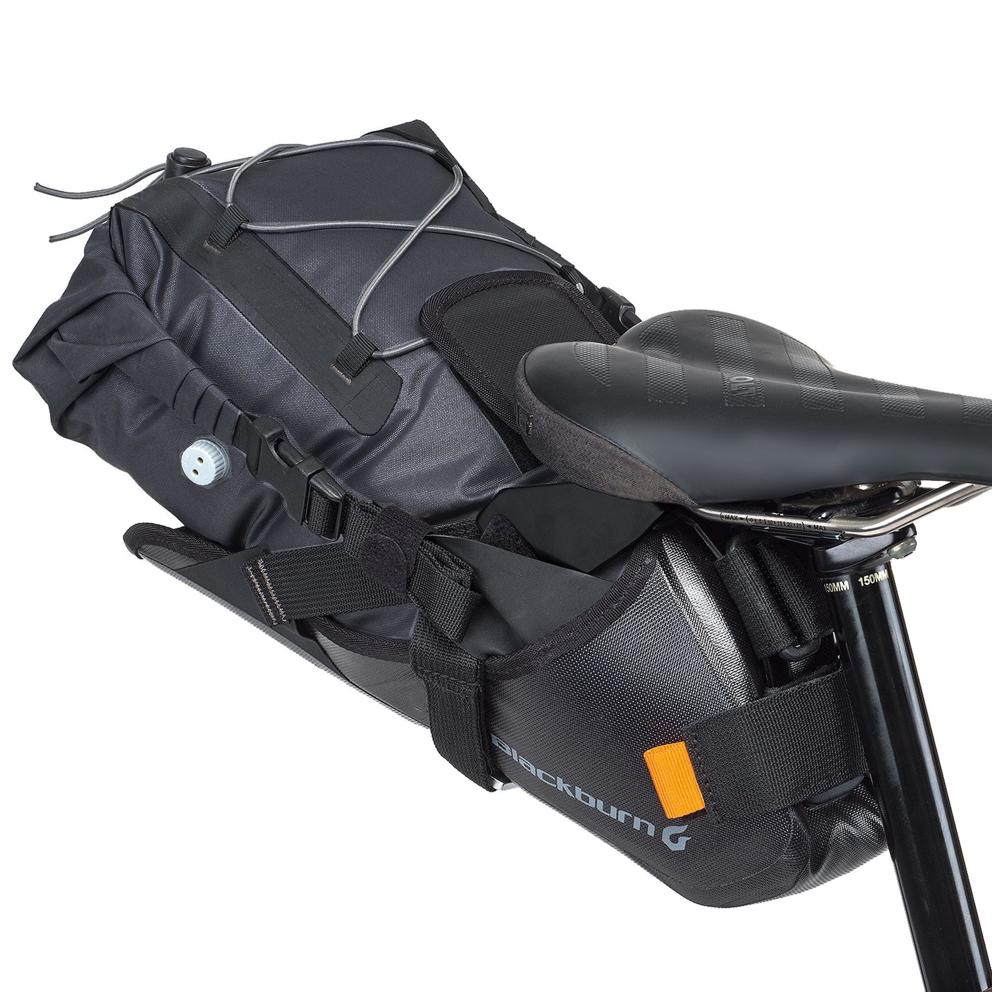 Blackburn Outpost Elite Universal Seat Pack and Dry Bag Black/Grey OS Panniers & Racks