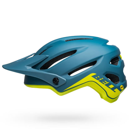 Bell 4Forty MIPS Helmet Matte Gloss Blue Hi-Viz - Bell Bike Helmets