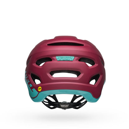 Bell 4Forty MIPS Helmet Matte Gloss Brick Red Ocean - Bell Bike Helmets