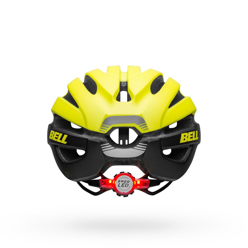 Bell Avenue LED Helmet Matte Gloss Hi-Viz Black Bike Helmets