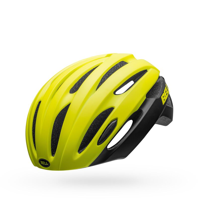 Bell Avenue LED Helmet Matte/Gloss Hi-Viz/Black Bike Helmets