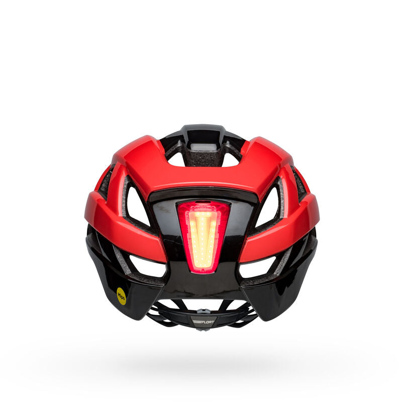 Bell Falcon XR LED MIPS Helmet Gloss Red Black Bike Helmets