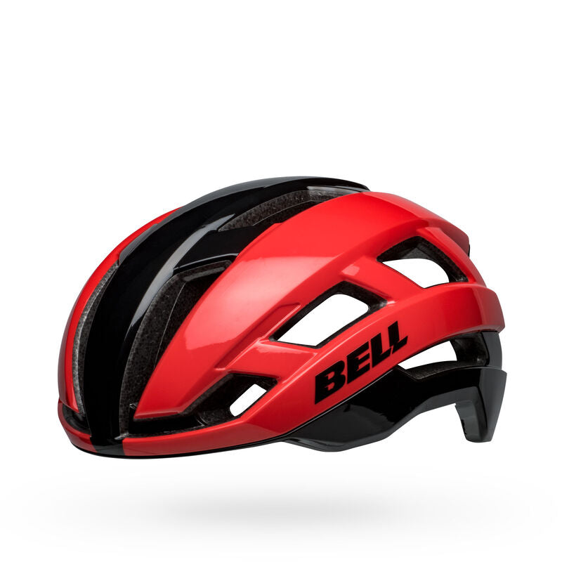 Bell Falcon XR LED MIPS Helmet Gloss Red Black Bike Helmets