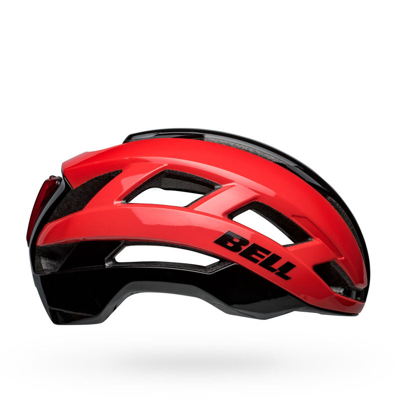 Bell Falcon XR LED MIPS Helmet Gloss Red Black Bike Helmets