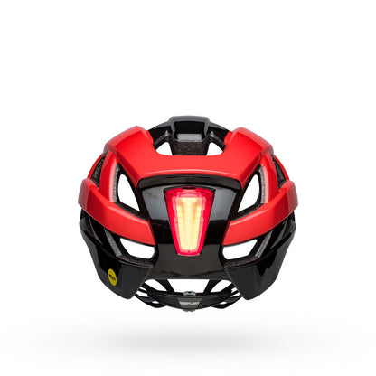 Bell Falcon XRV LED MIPS Helmet Gloss Red Black - Bell Bike Helmets