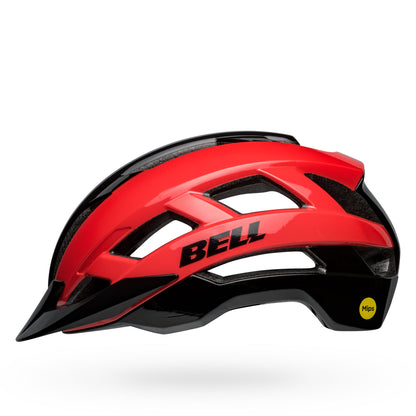 Bell Falcon XRV MIPS Helmet Gloss Red Black - Bell Bike Helmets