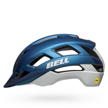 Bell Falcon XRV MIPS Helmet Matte Blue Gray - Bell Bike Helmets